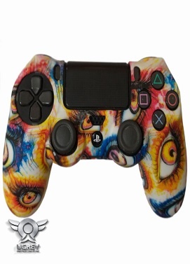 Dualshock 4 Cover Colorful Eyes