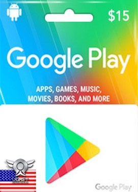 Google Play Card 15$ US