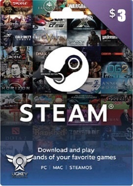 Steam Wallet $3.2 Global